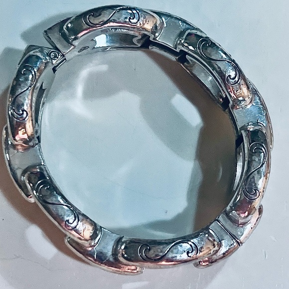 3 retired Brighton Silver and Gold-Tone Bracelets - Picture 10 of 11